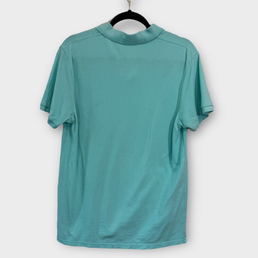 Bundle of 4 bright & pastel men’s polo shirts size medium pink, teal, baby blue - Picture 9 of 10